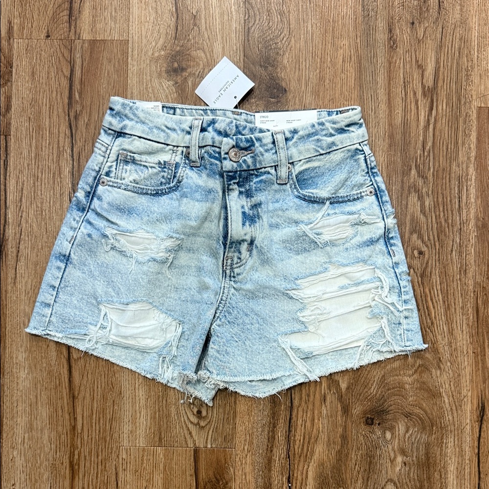 American Eagle Outfitters Curvy Mom Jean Shorts